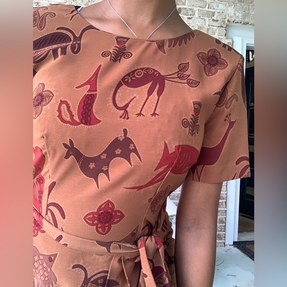 Vintage wrap dress - Picture 4 of 6